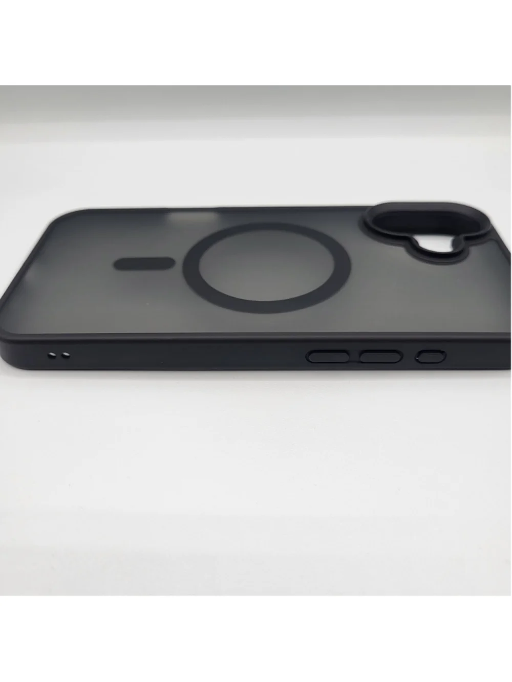 Tigowos Bumper Case for iPhone 16 Plus – Magnetic Back – Black – NIB